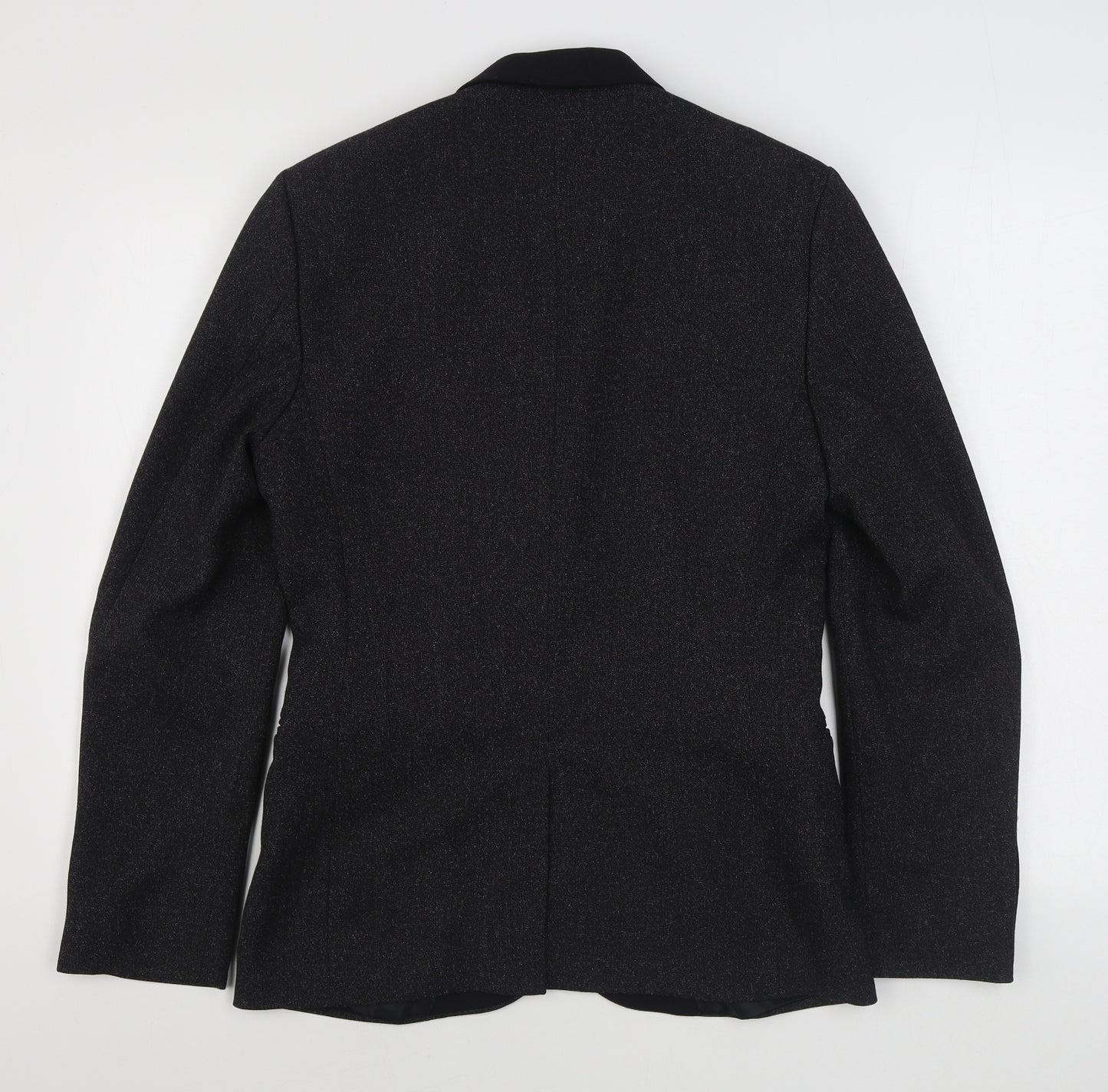 H&M Womens Grey   Jacket Blazer Size 18  Button