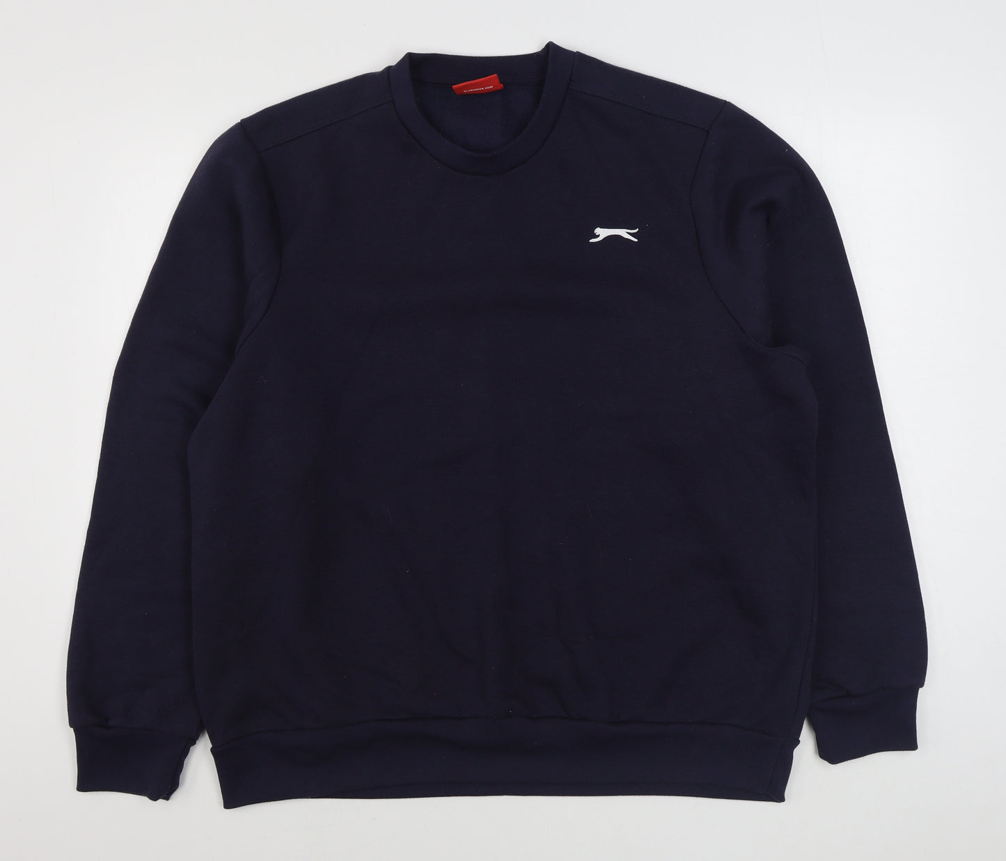 Slazenger Mens Blue  Cotton Pullover Sweatshirt Size XL