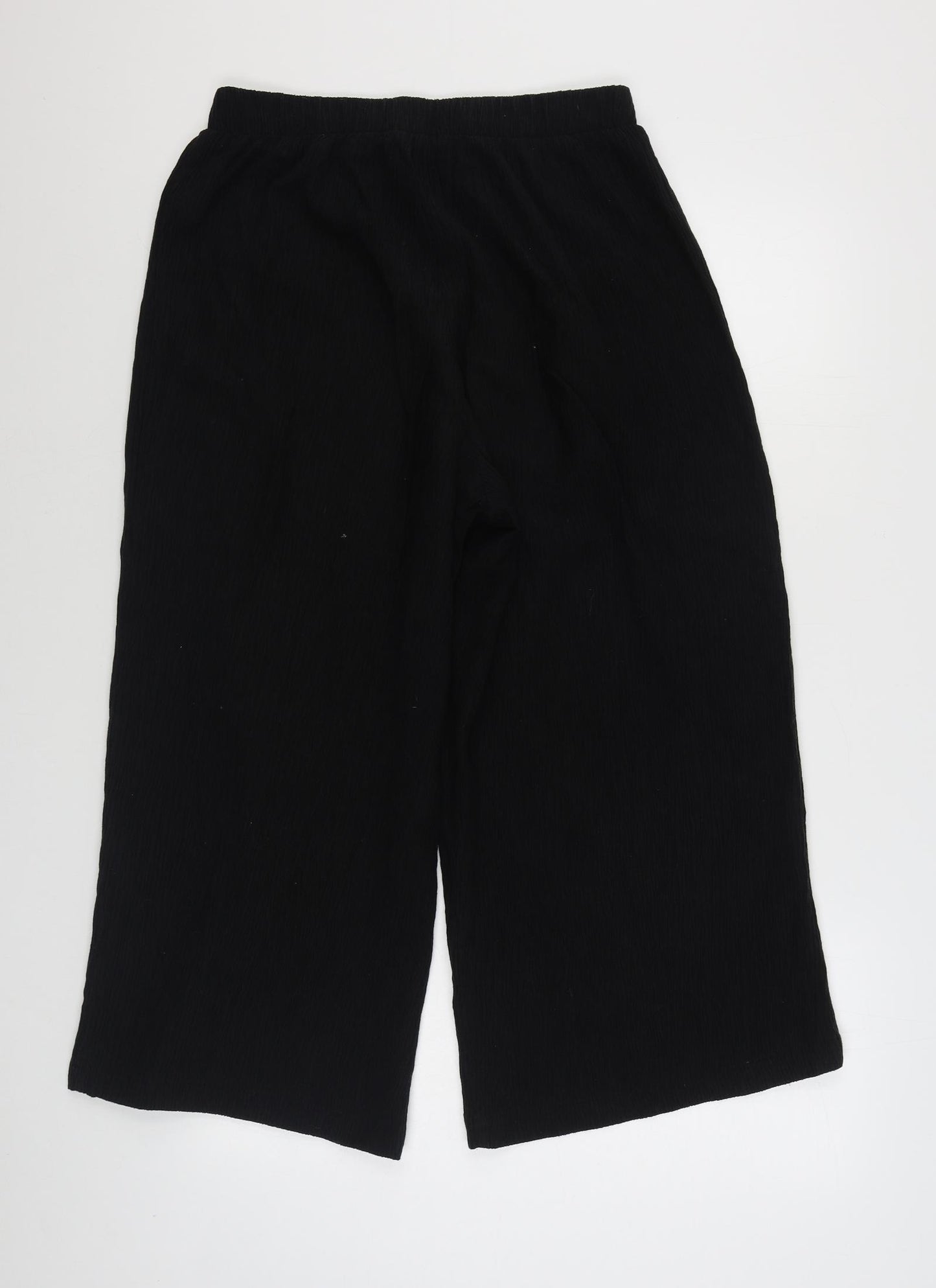 Primark Womens Black  Lyocell Trousers  Size 12 L24 in Regular