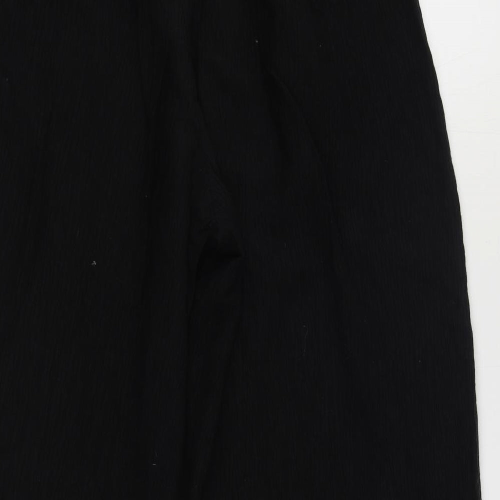 Primark Womens Black  Lyocell Trousers  Size 12 L24 in Regular