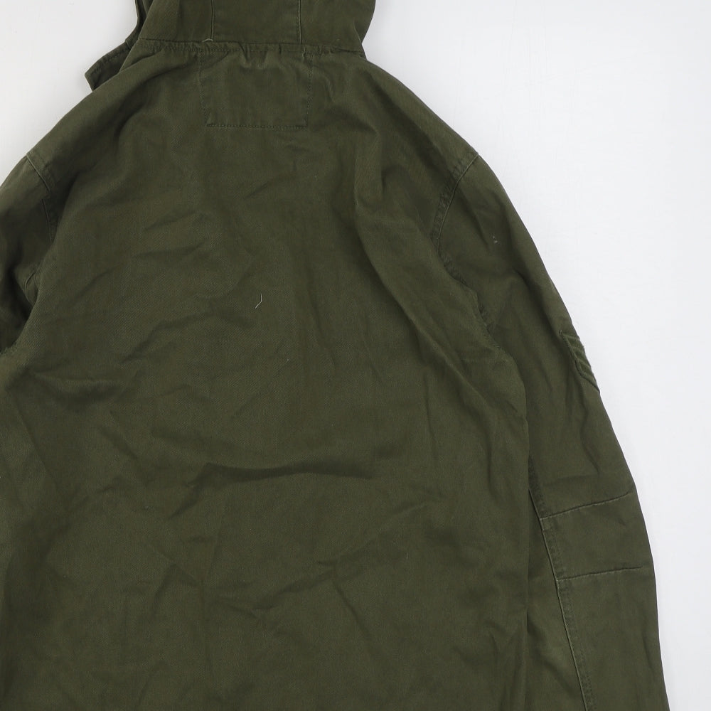 Cedar Wood State Mens Green   Jacket  Size S  Zip