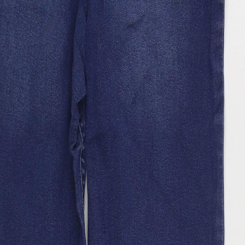 F&F Womens Blue  Cotton Jegging Jeans Size 8 L28 in Regular
