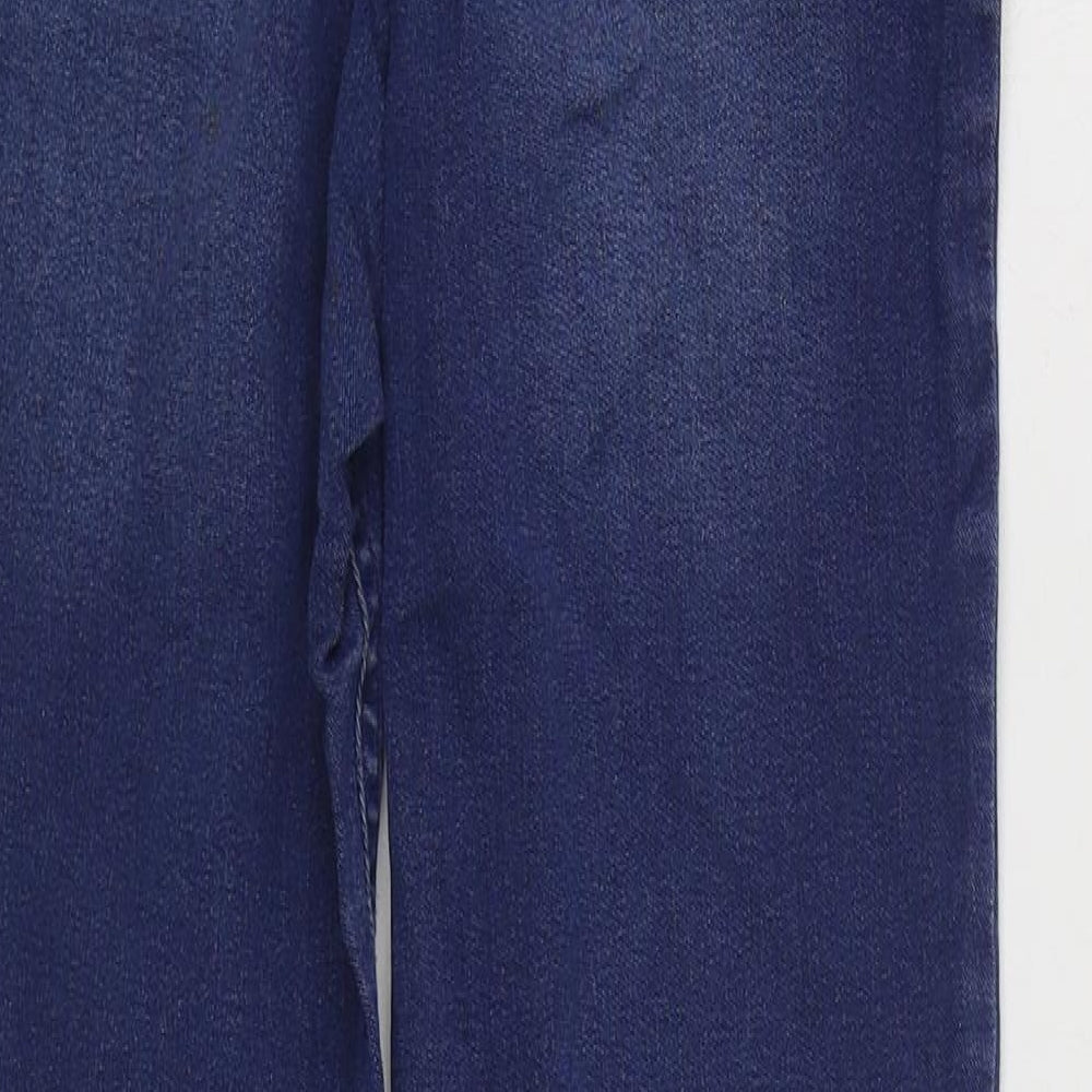 F&F Womens Blue  Cotton Jegging Jeans Size 8 L28 in Regular