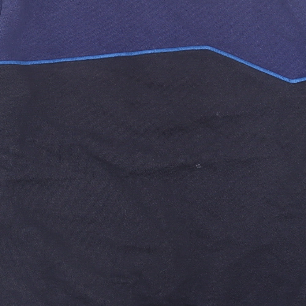 Paul Smith Mens Blue Striped Cotton Pullover Sweatshirt Size L