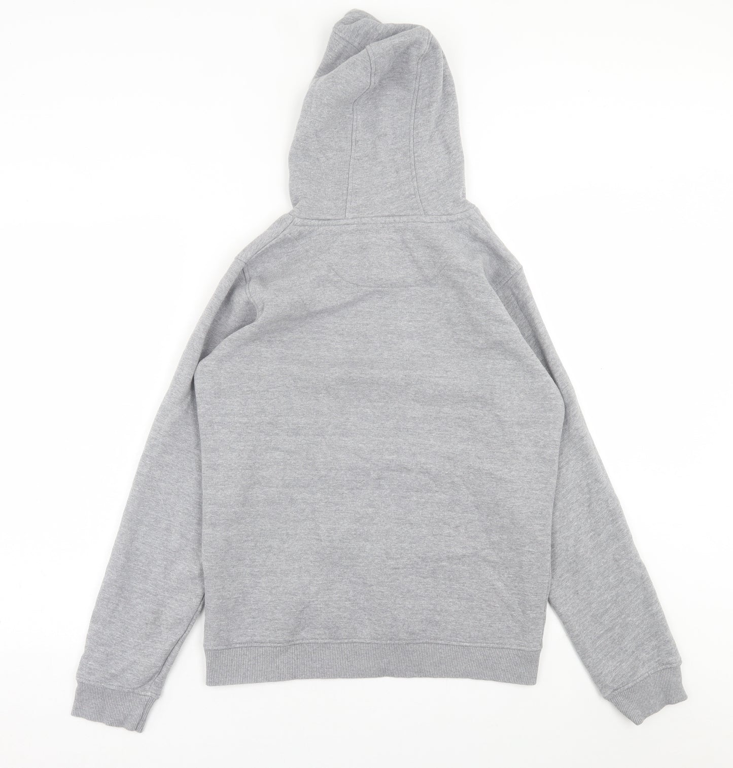 Jack Wills Boys Grey  Cotton Pullover Hoodie Size 14-15 Years  Pullover