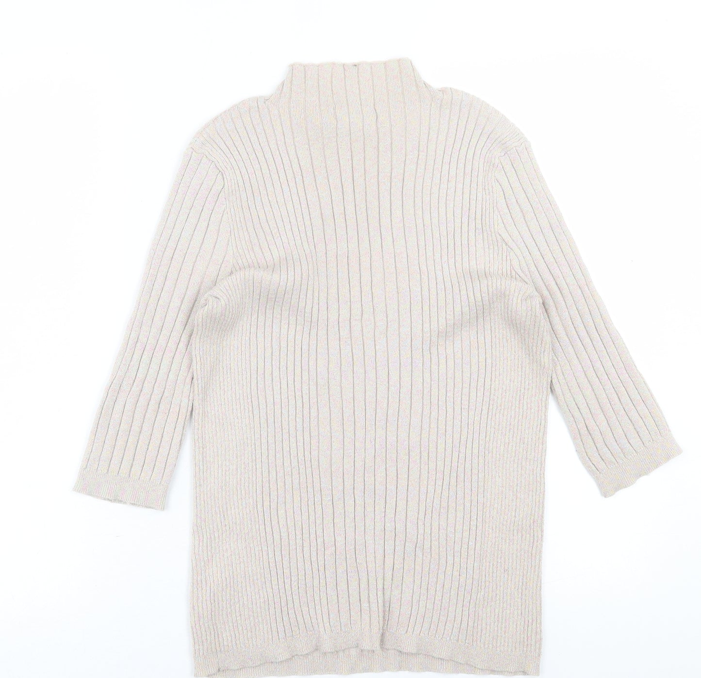 Atmosphere Womens Pink High Neck  Viscose Pullover Jumper Size 14