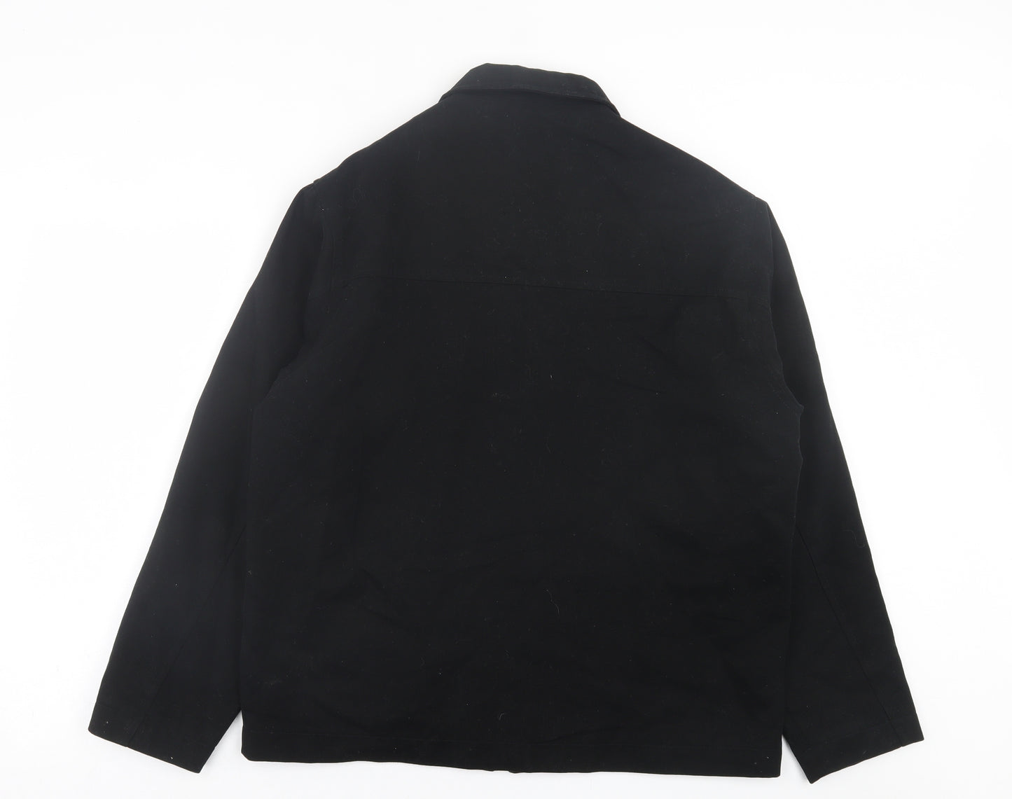 Jonathon Adams Mens Black   Jacket  Size M  Zip