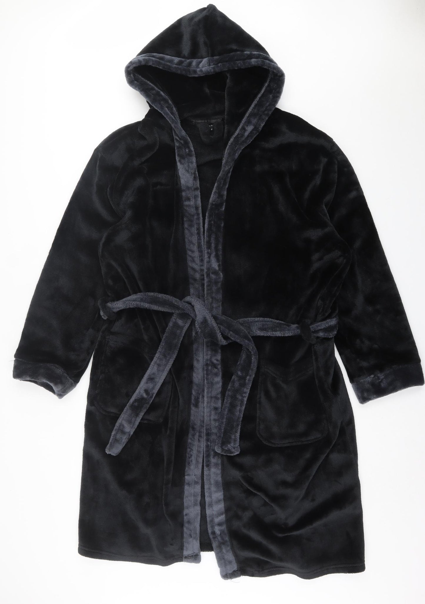 Michael Paul Mens Black  Polyester  Gown Size L  Tie