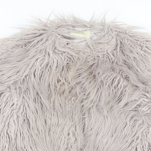 Papaya Womens Grey   Jacket  Size S  Hook & Eye