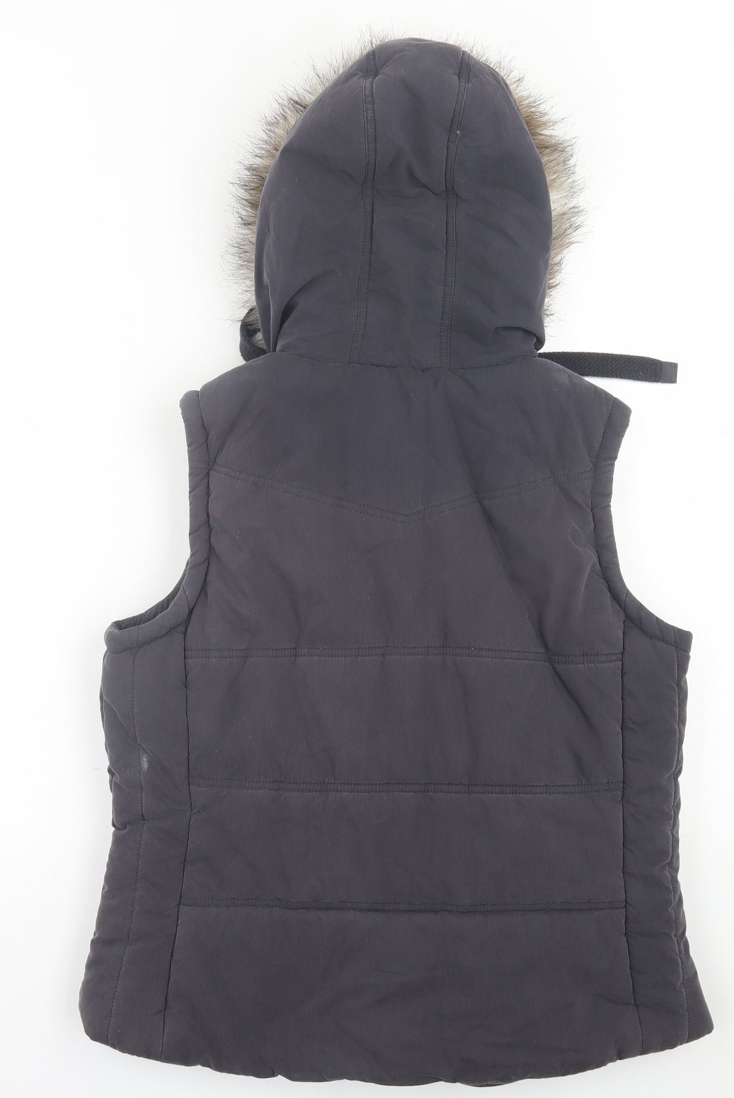 Indigo Womens Blue   Gilet Jacket Size 12  Zip