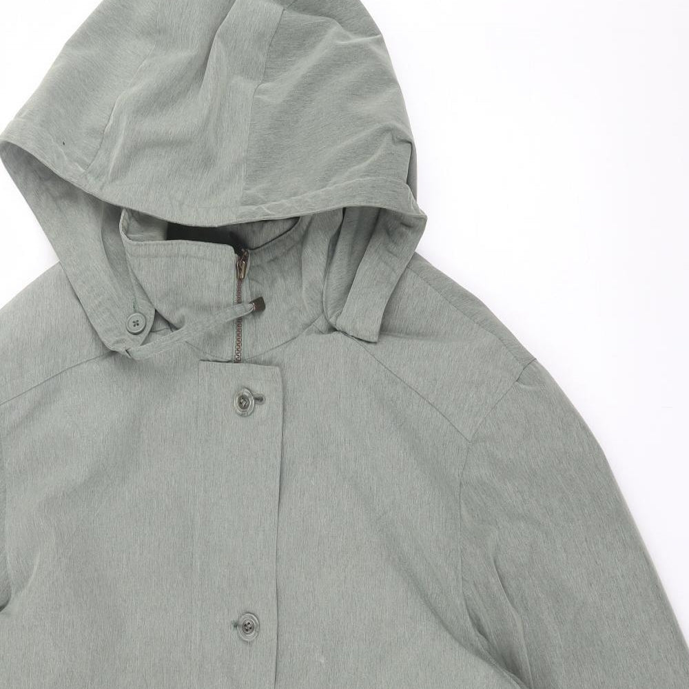 Gold Womens Green   Jacket Coat Size M  Zip