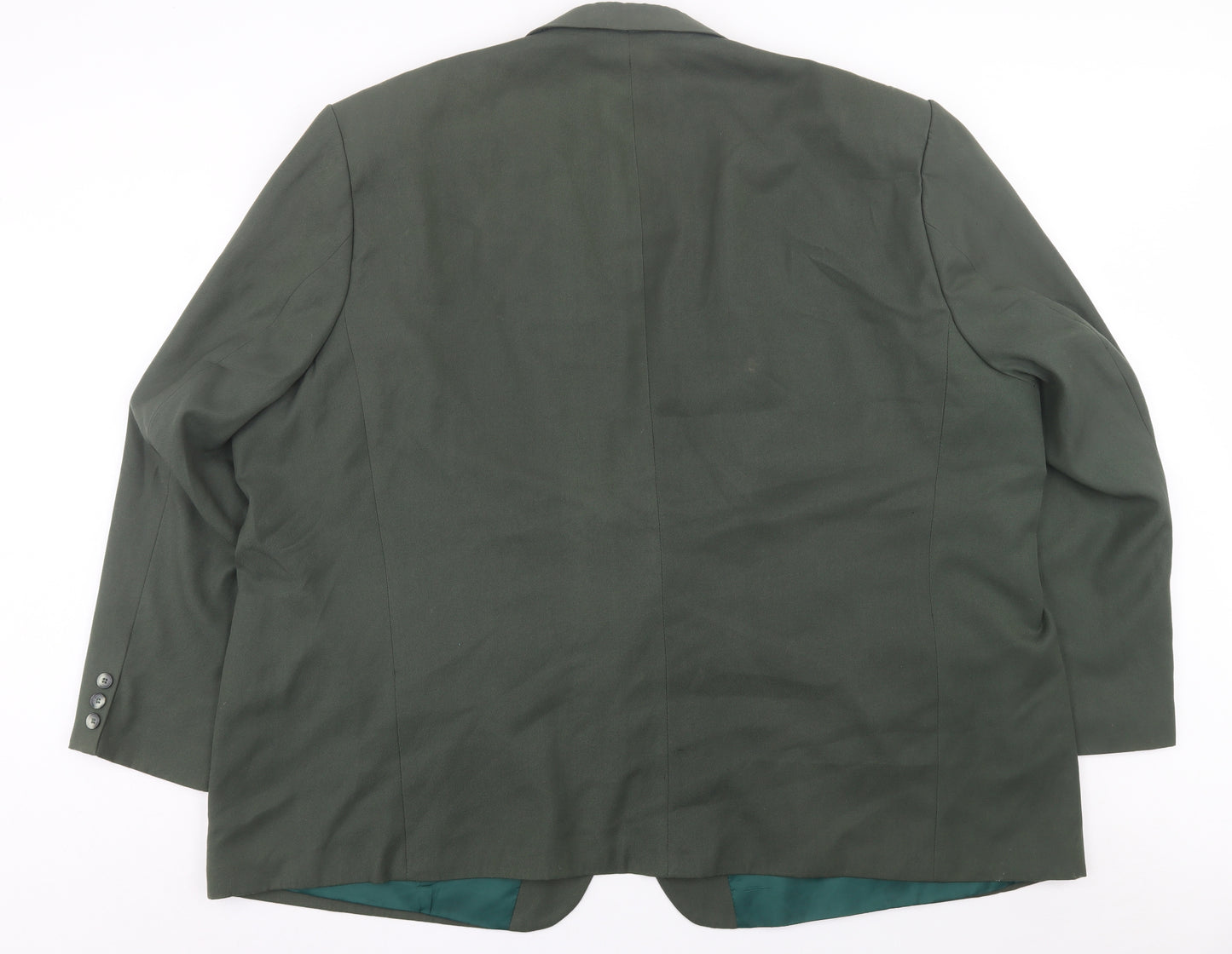 Premier man Mens Green  Polyester Jacket Suit Jacket Size 60