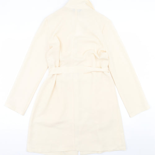 Miss Selfridge Womens Ivory   Jacket Blazer Size 10  Tie