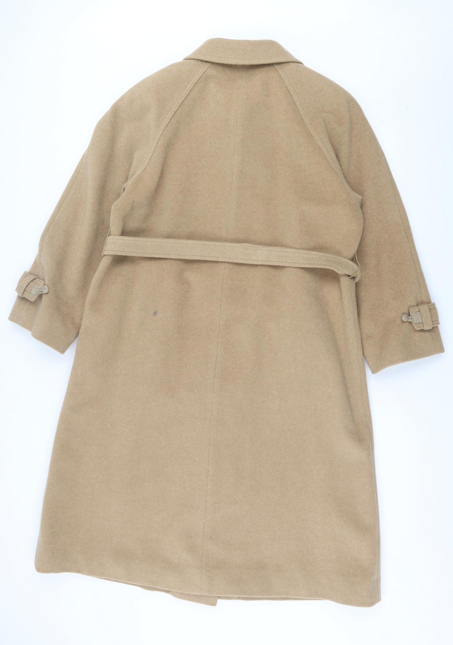 Selfridges Womens Brown   Overcoat Coat Size 12  Button