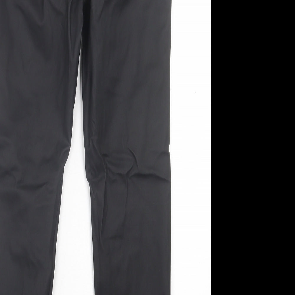 New Look Womens Black  Viscose Skinny Jeans Size 14 L28 in Regular Button