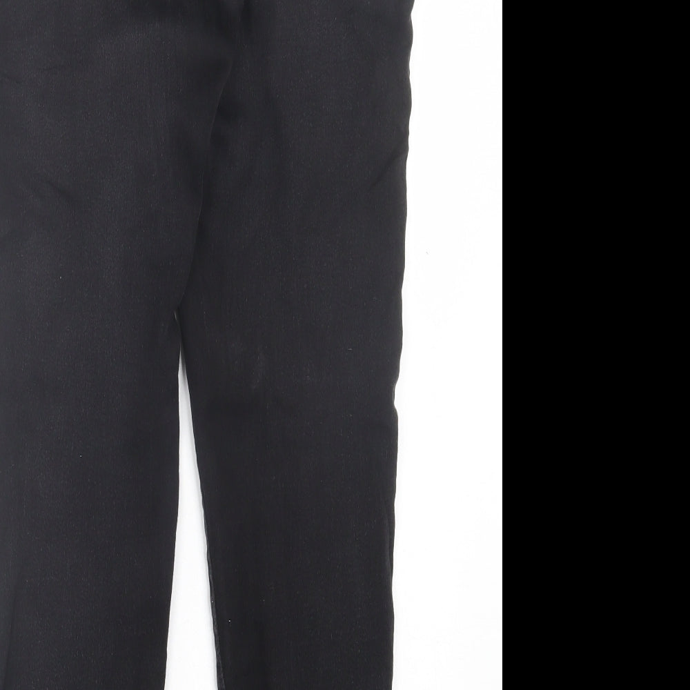Roman Womens Black  Cotton Jegging Trousers Size 12 L30 in Regular