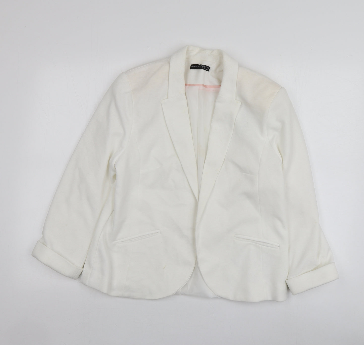 Atmosphere Womens White   Jacket  Size 16