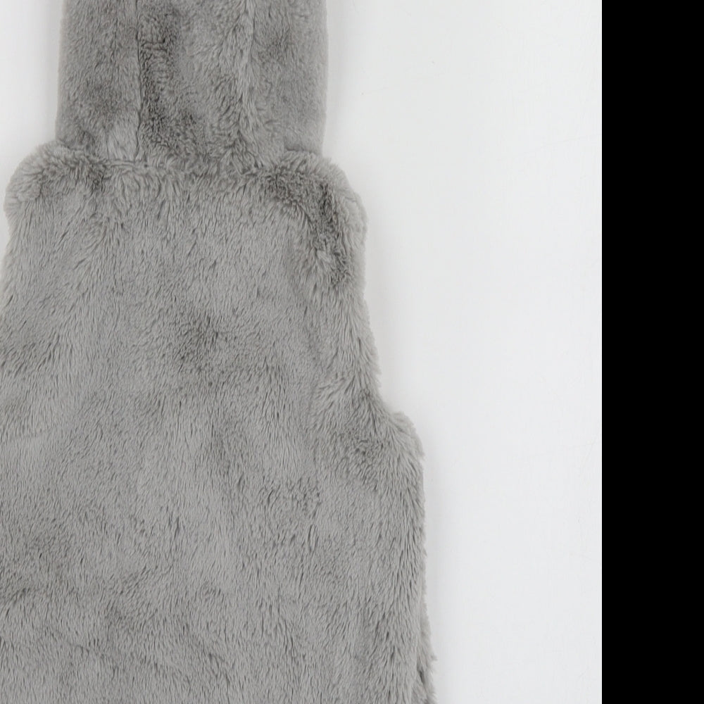 Nutmeg Girls Grey   Gilet Jacket Size 3-4 Years