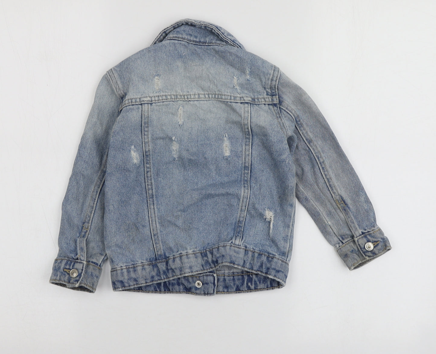 River Island Girls Blue   Jacket  Size 3-4 Years