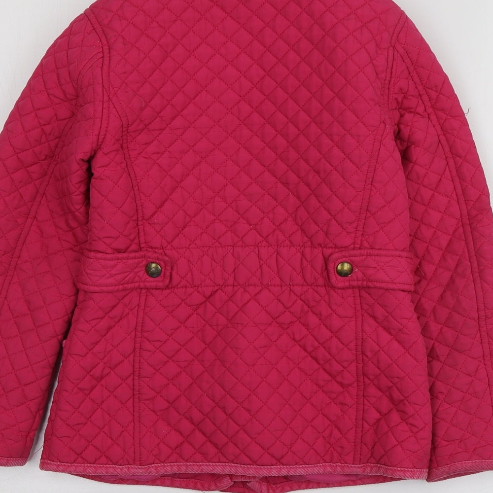 Joules Girls Pink   Jacket  Size 7-8 Years
