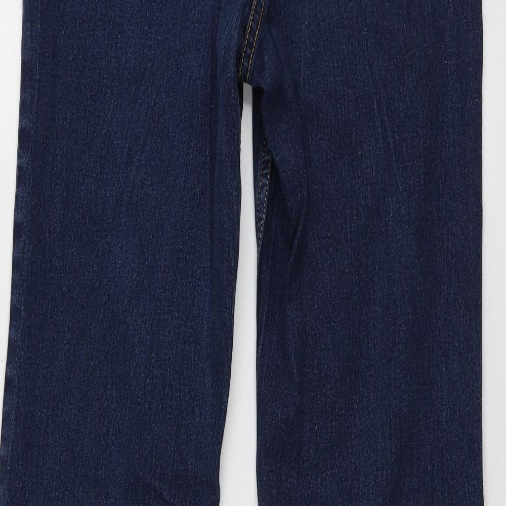 Denim Womens Blue  Cotton Bootcut Jeans Size 8 L30 in Regular