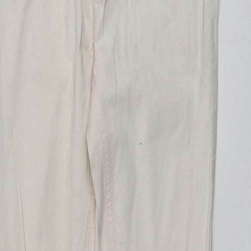 NEXT Girls Pink  Cotton Skinny Jeans Size 12 Years L26 in Regular