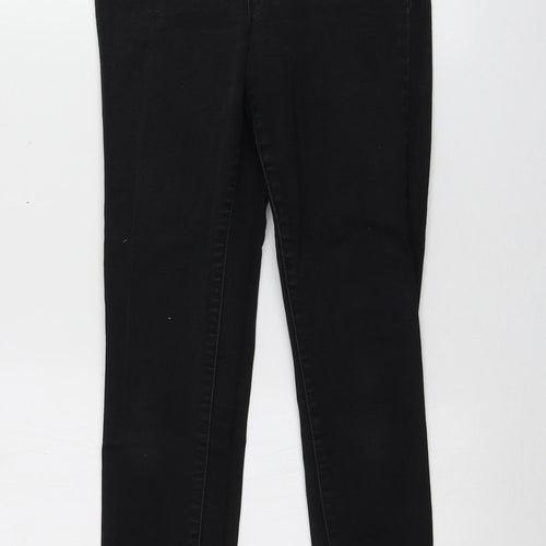 Denim.Co Womens Black  Cotton Skinny Jeans Size 8 L26 in Regular