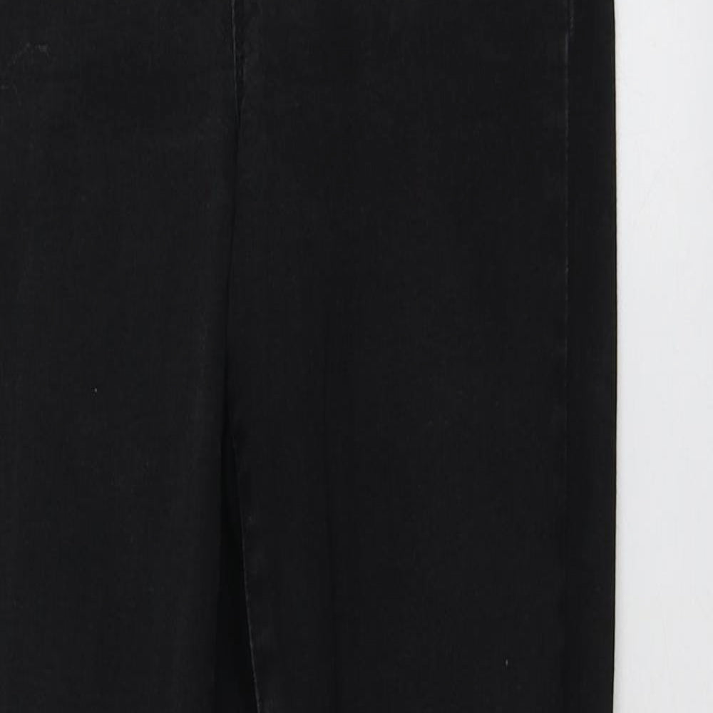 Denim.Co Womens Black  Cotton Skinny Jeans Size 8 L26 in Regular