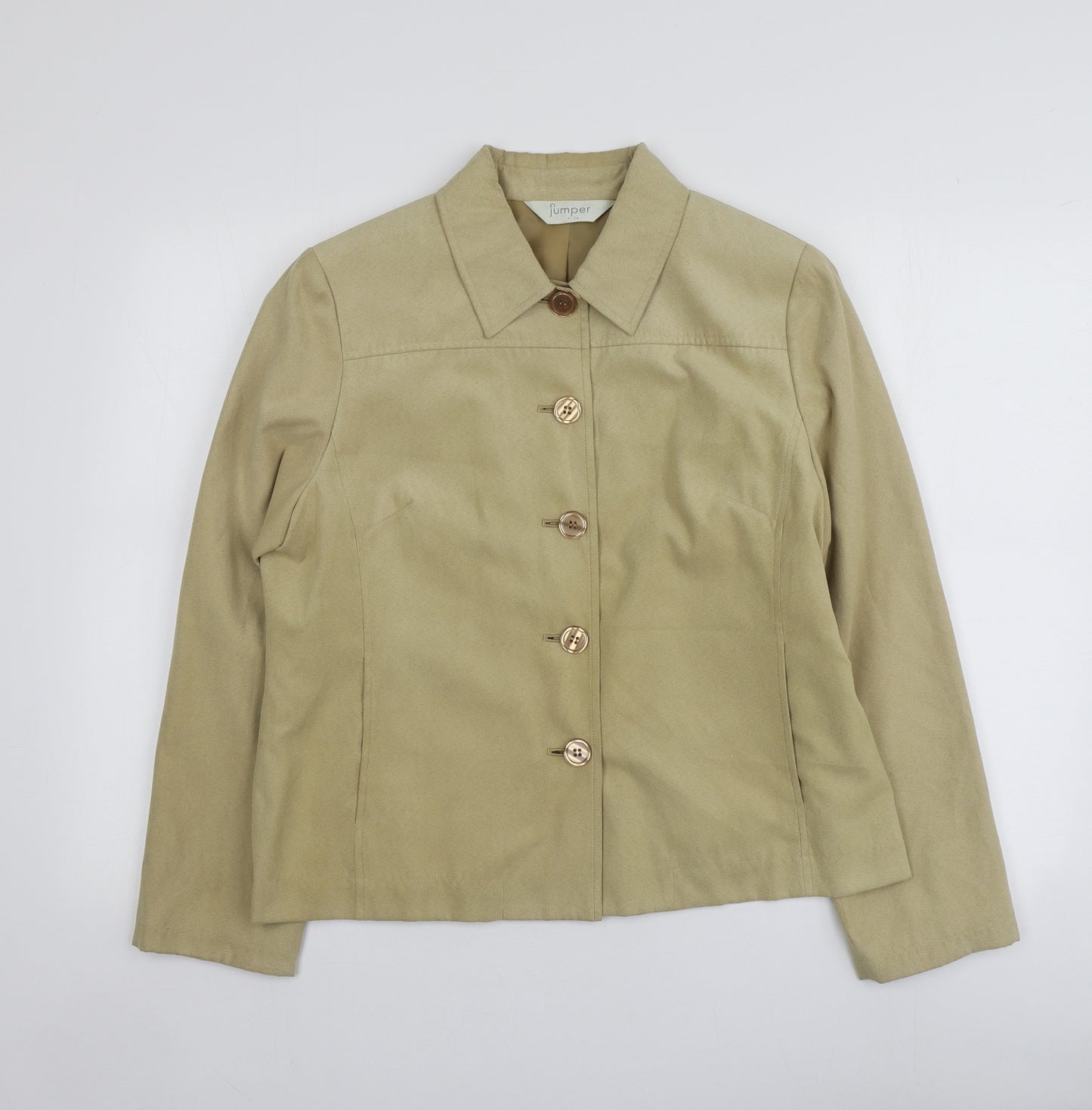 Jumper Womens Green   Jacket  Size 14