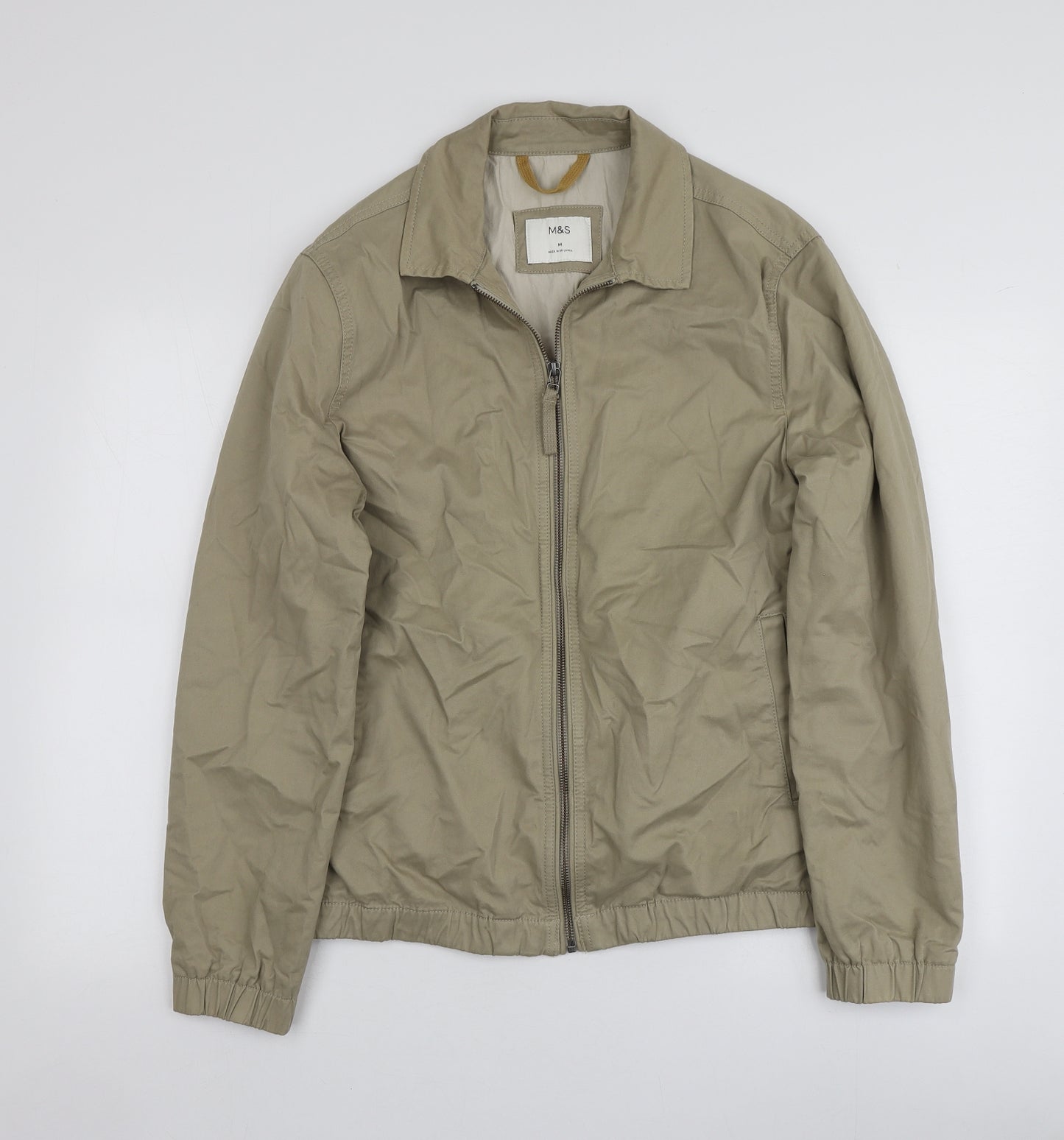 M&S Mens Beige   Jacket  Size M