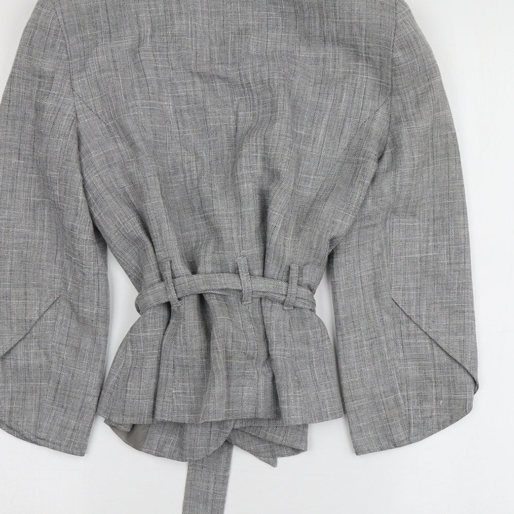 Evie Collection Womens Grey   Jacket  Size 14