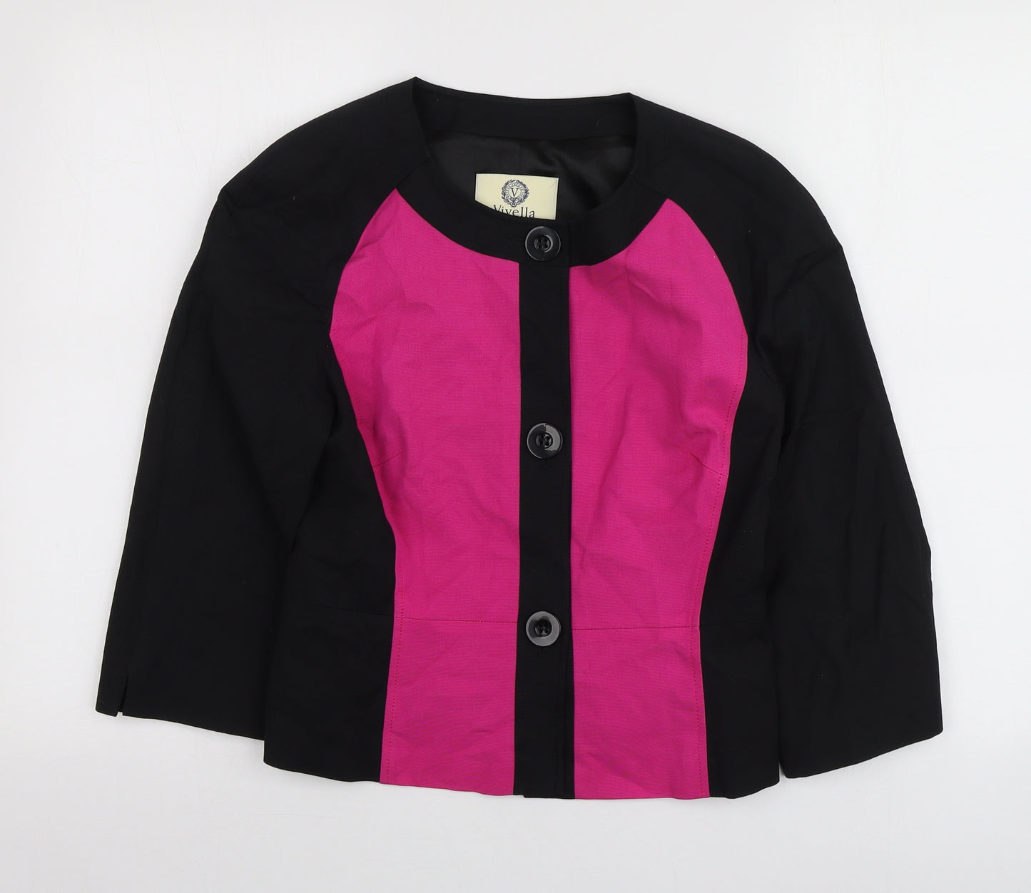 Viyella Womens Black   Jacket  Size 8