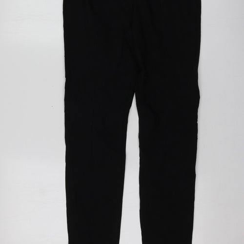 Yessica Womens Black  Viscose Jogger Leggings Size 40 L31 in