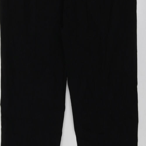 Yessica Womens Black  Viscose Jogger Leggings Size 40 L31 in