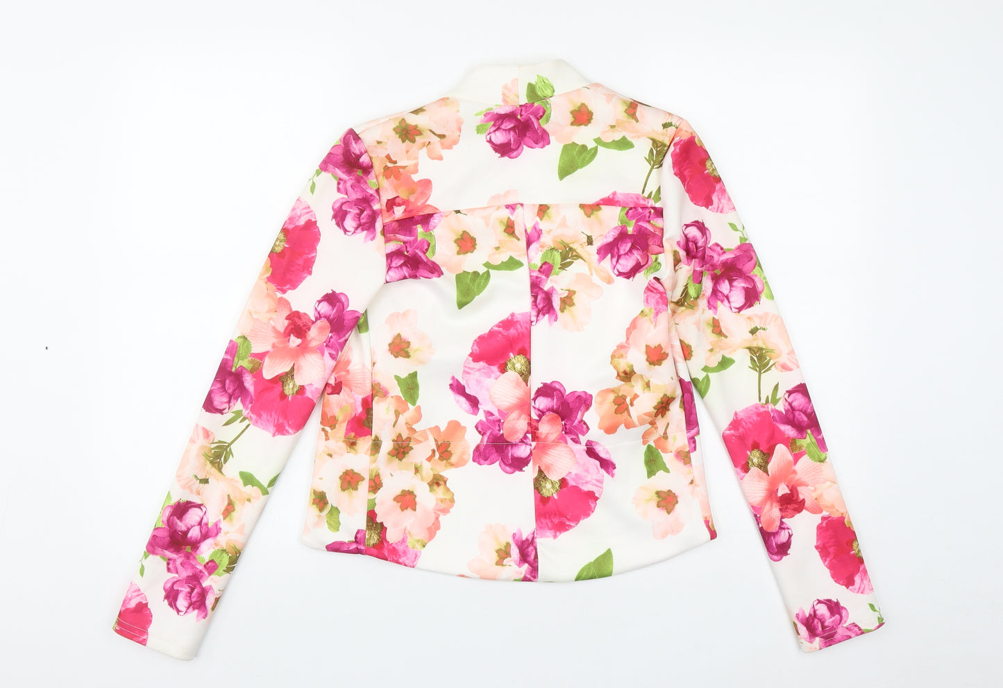 Quiz Womens Multicoloured Floral  Jacket  Size 6