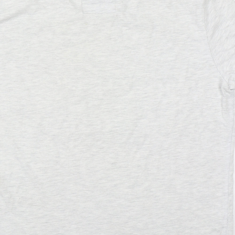 Superdry Mens Grey  Cotton  T-Shirt Size XL Round Neck
