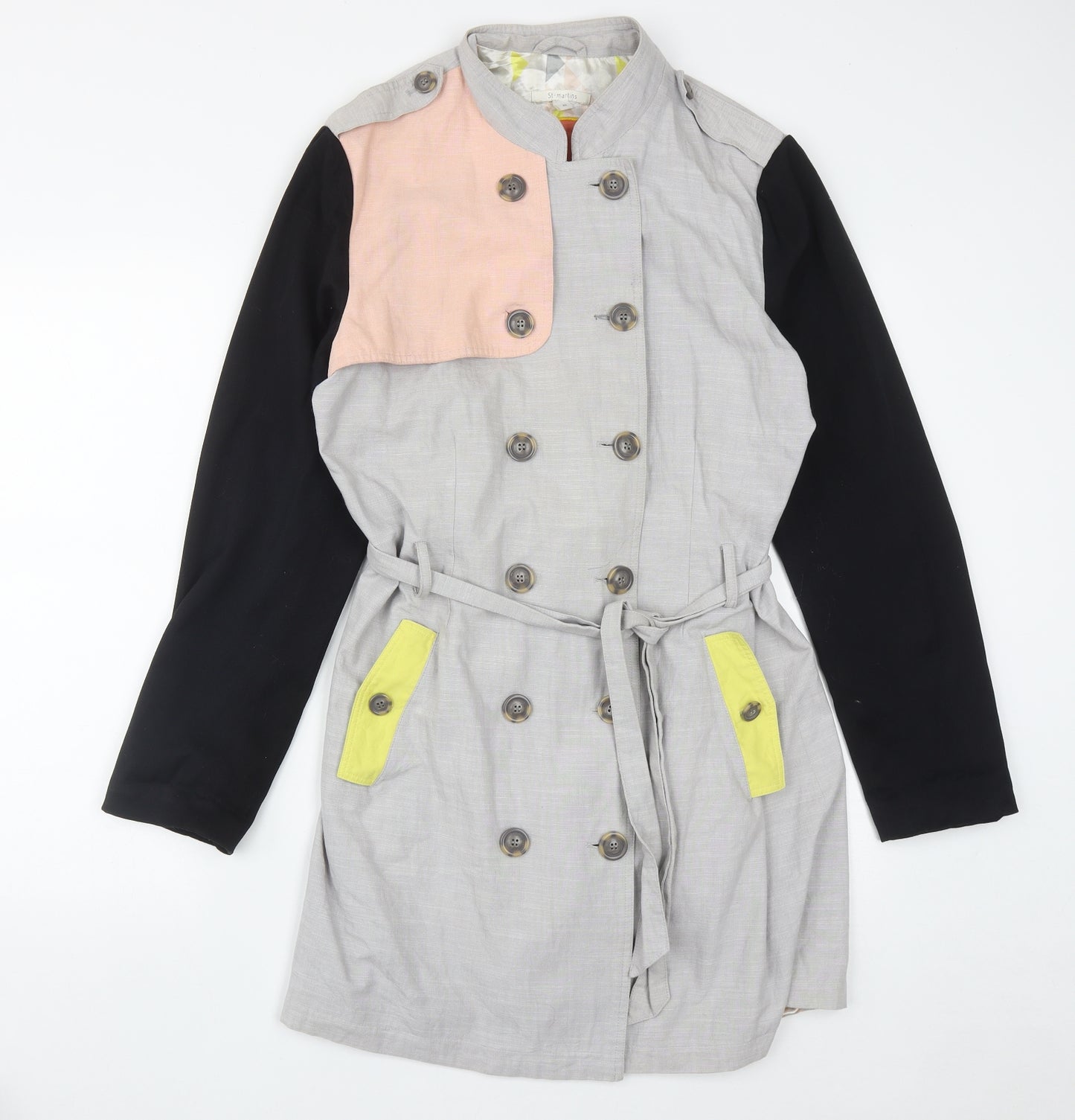 St Martins Womens Multicoloured   Jacket  Size 14  Button