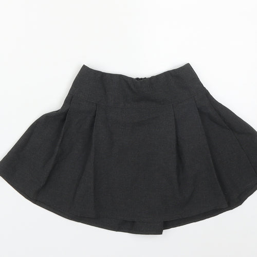 F&F Girls Grey  Polyester A-Line Skirt Size 3-4 Years  Regular
