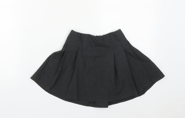 F&F Girls Grey  Polyester A-Line Skirt Size 3-4 Years  Regular