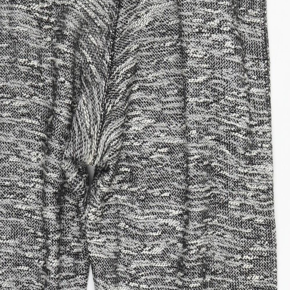 Topshop Womens Multicoloured  Viscose Jogger Trousers Size 10 L24 in Regular Drawstring