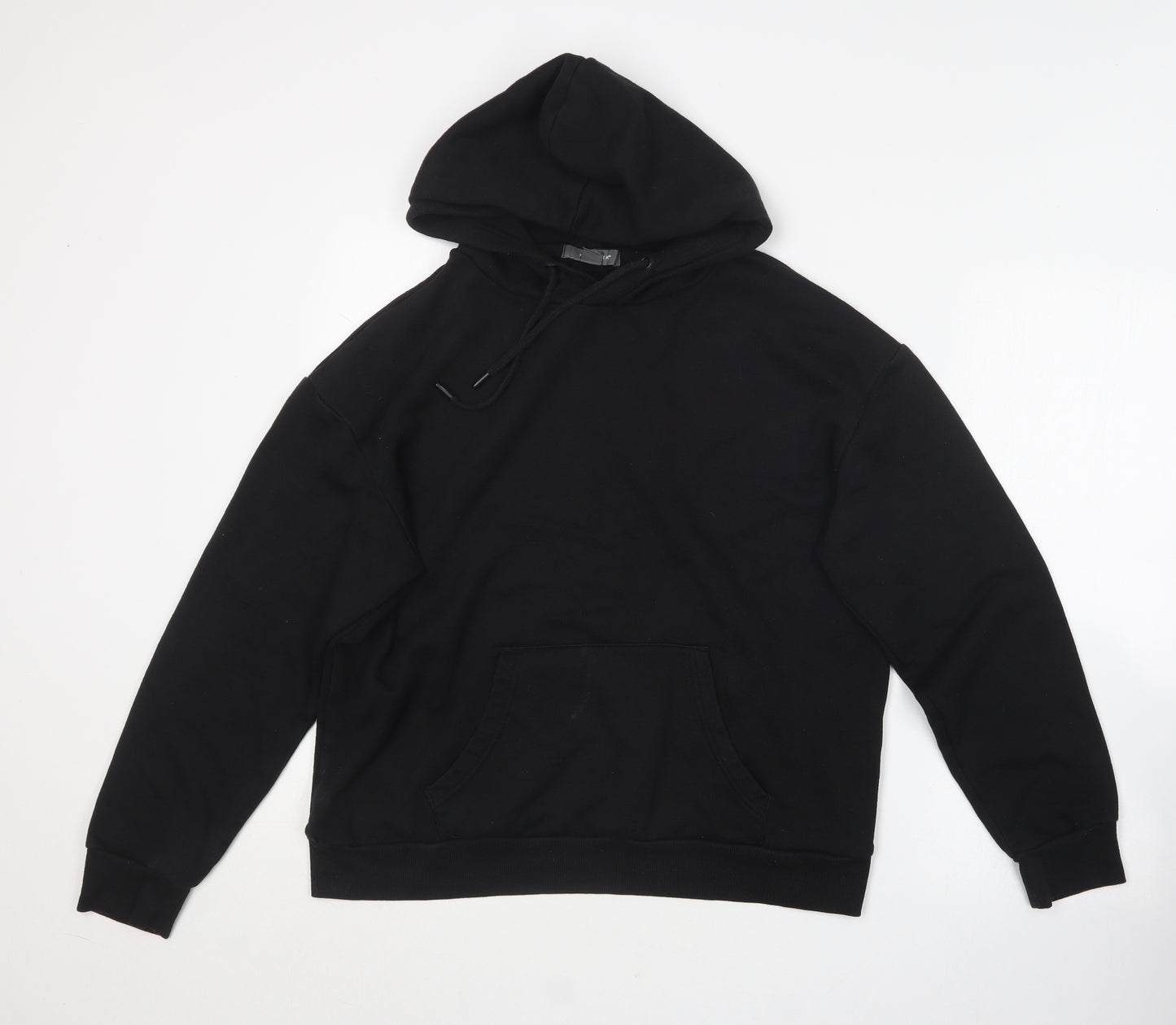 Primark Womens Black  Polyester Pullover Hoodie Size M