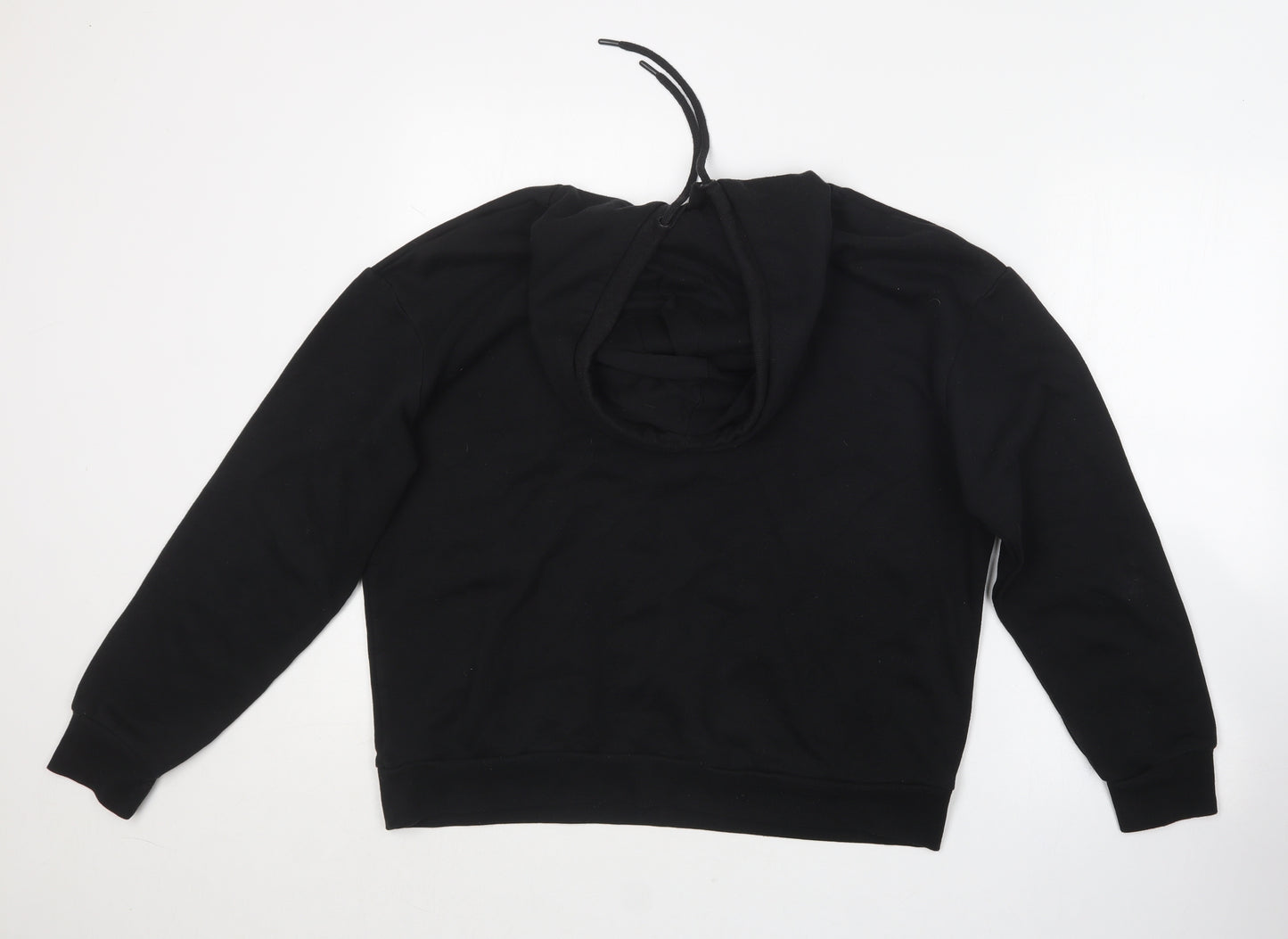 Primark Womens Black  Polyester Pullover Hoodie Size M
