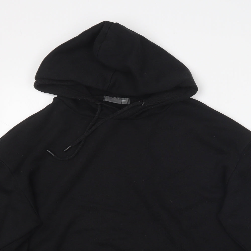 Primark Womens Black  Polyester Pullover Hoodie Size M