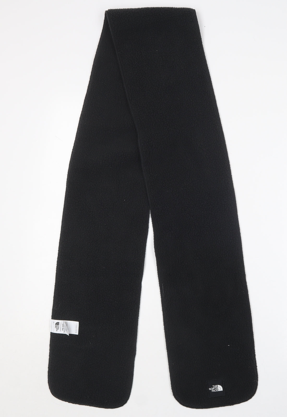 The North Face Unisex Black  Polyester Scarf  Size Regular