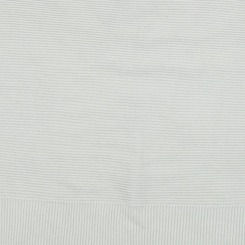 River Island Womens Grey Boat Neck  Viscose Pullover Jumper Size L