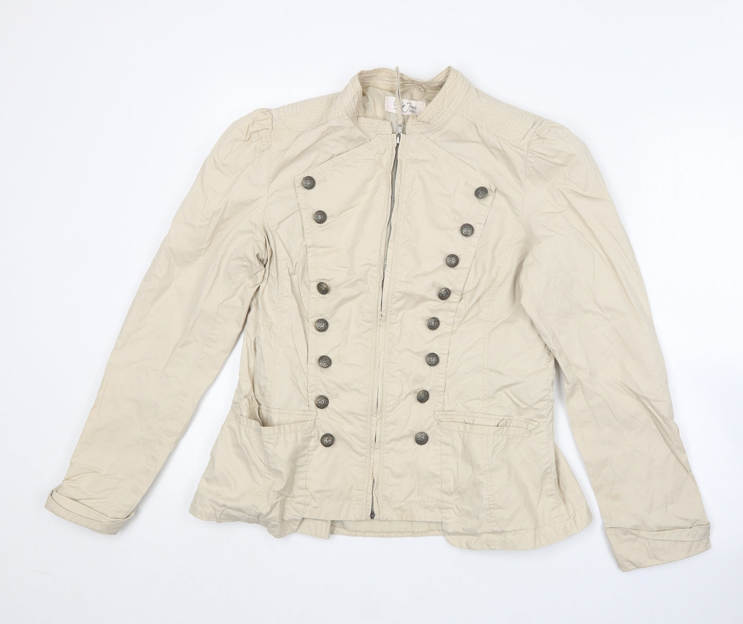 Oasis Womens Beige   Jacket Coat Size 14