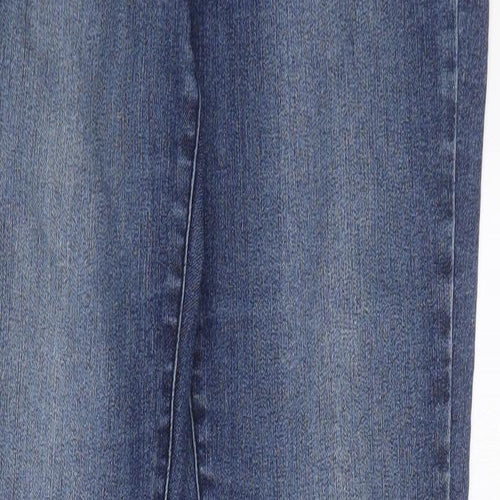 Blue Spice Womens Blue  Cotton Skinny Jeans Size 28 in L30 in Regular