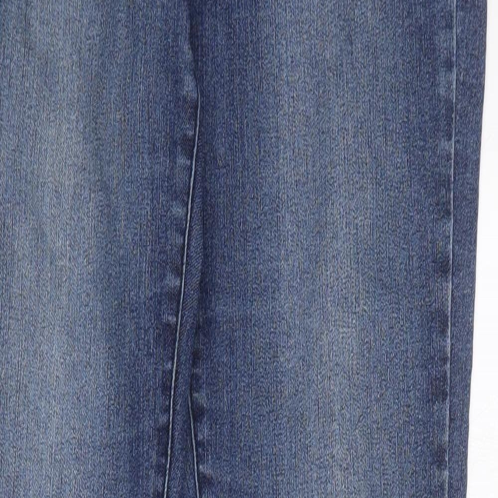 Blue Spice Womens Blue  Cotton Skinny Jeans Size 28 in L30 in Regular