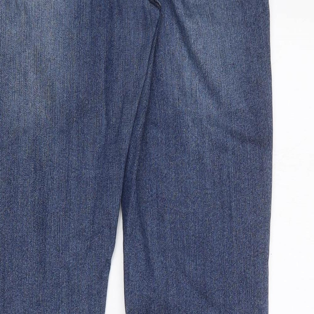 Blue Spice Womens Blue  Cotton Skinny Jeans Size 28 in L30 in Regular