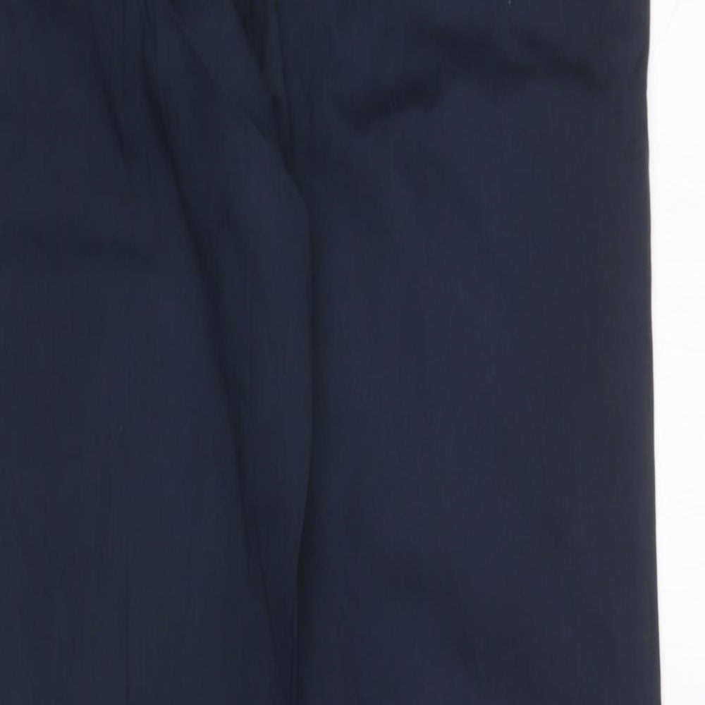 Per Una Womens Blue  Cotton Straight Jeans Size 16 L29 in Regular
